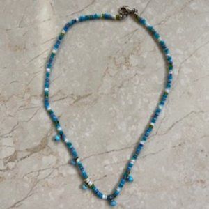 Blue Beachy Necklace